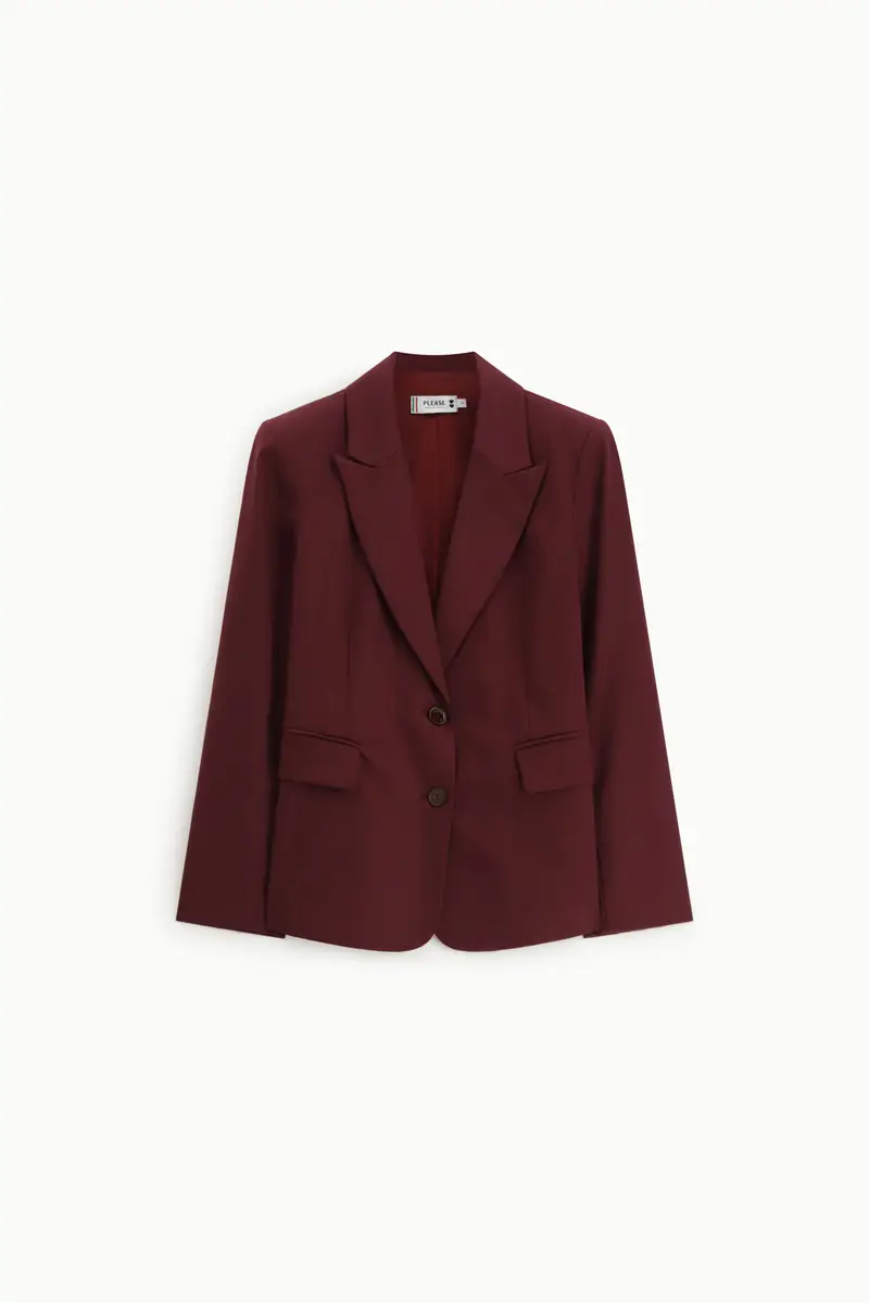 Please Blazer Bordeaux 3883311