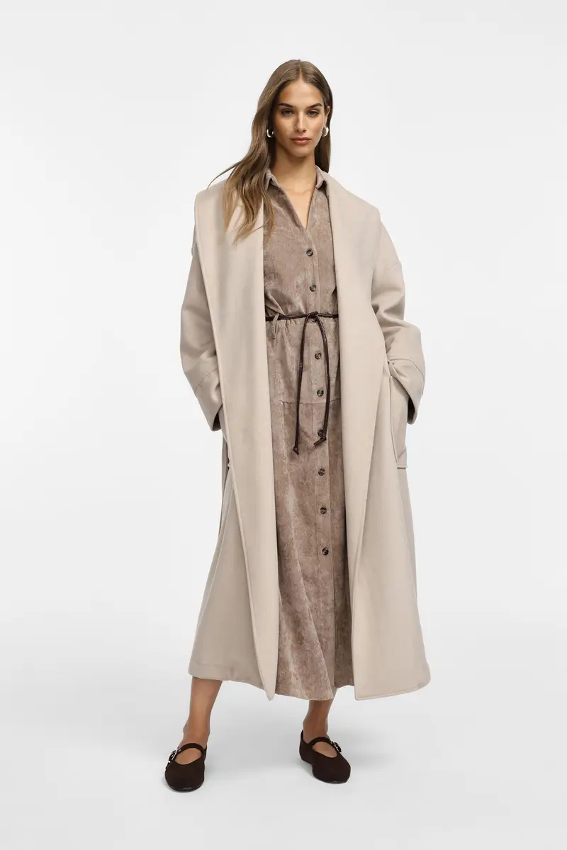 Cappotto lungo senza chiusura Casha miniatura 2