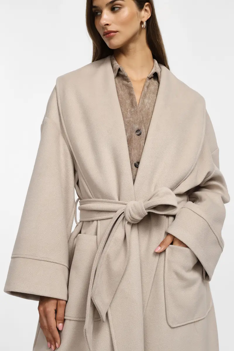 Cappotto lungo senza chiusura Casha miniatura 4