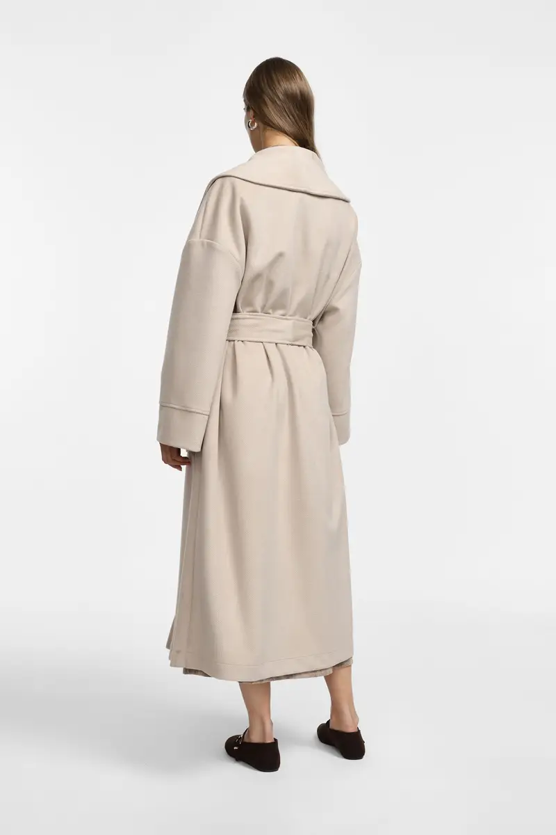Cappotto lungo senza chiusura Casha miniatura 3