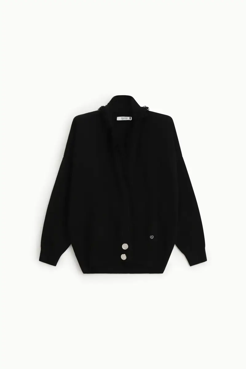 Please Cardigan Nero 3891643
