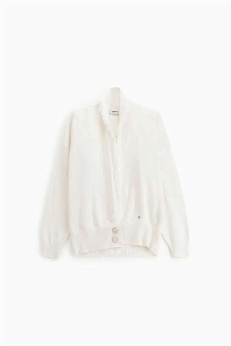 Please Cardigan Bianco 3891644