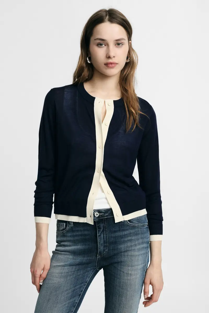 Please Cardigan Blu 4351418 miniatura 2