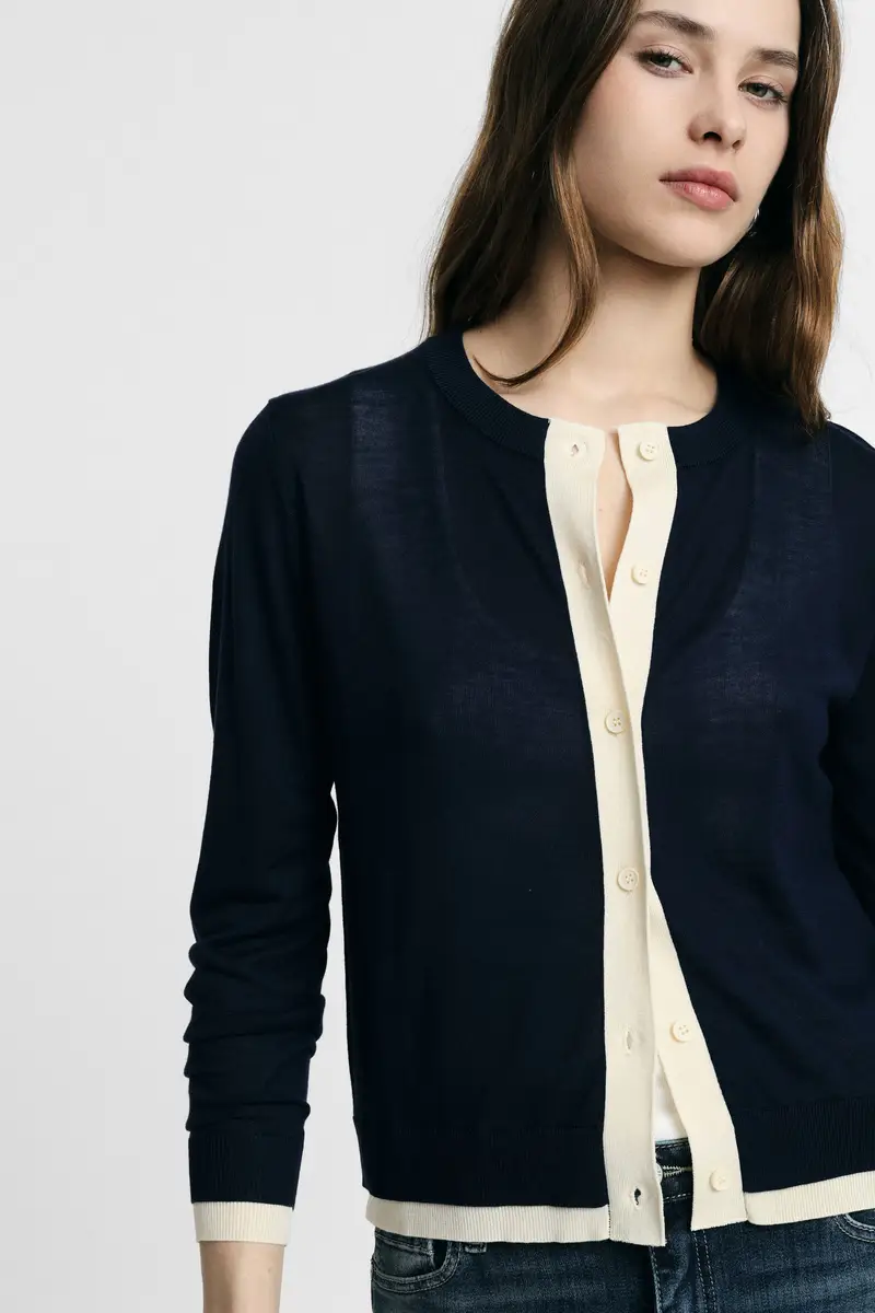 Please Cardigan Blu 4351418 miniatura 4