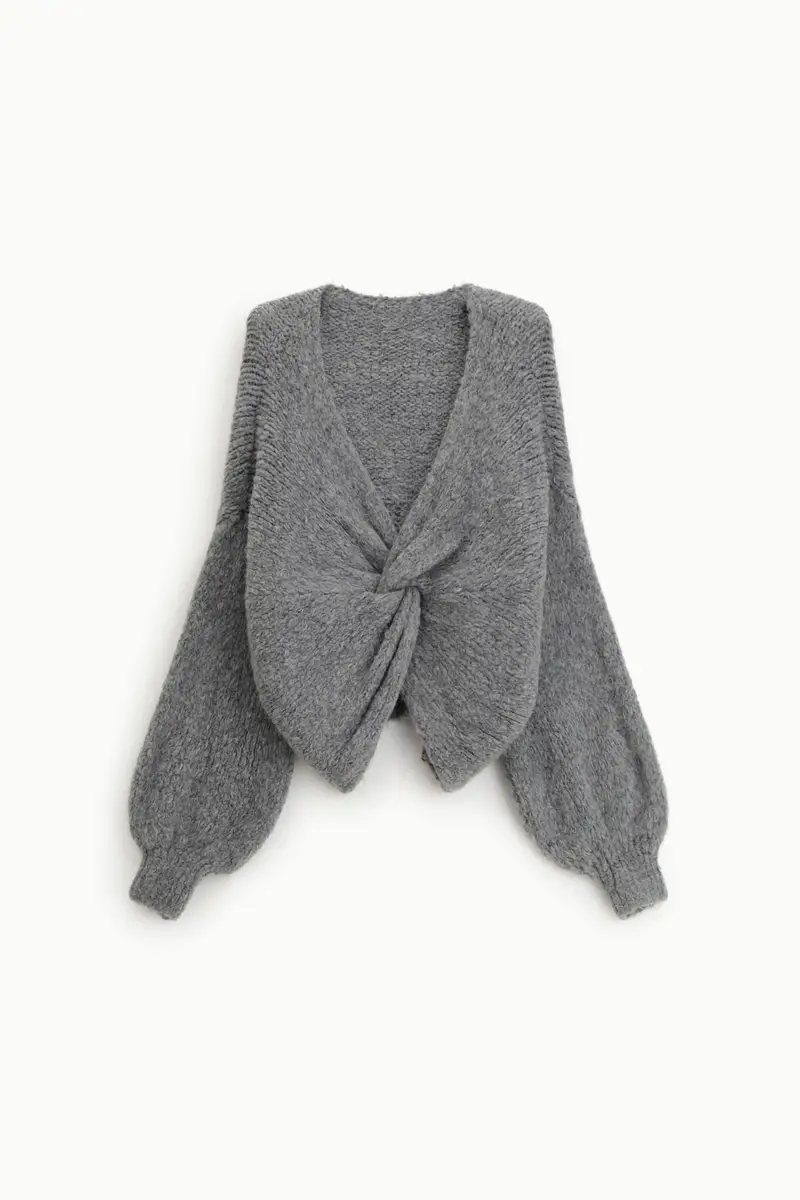 Please Cardigan Grigio 4123807