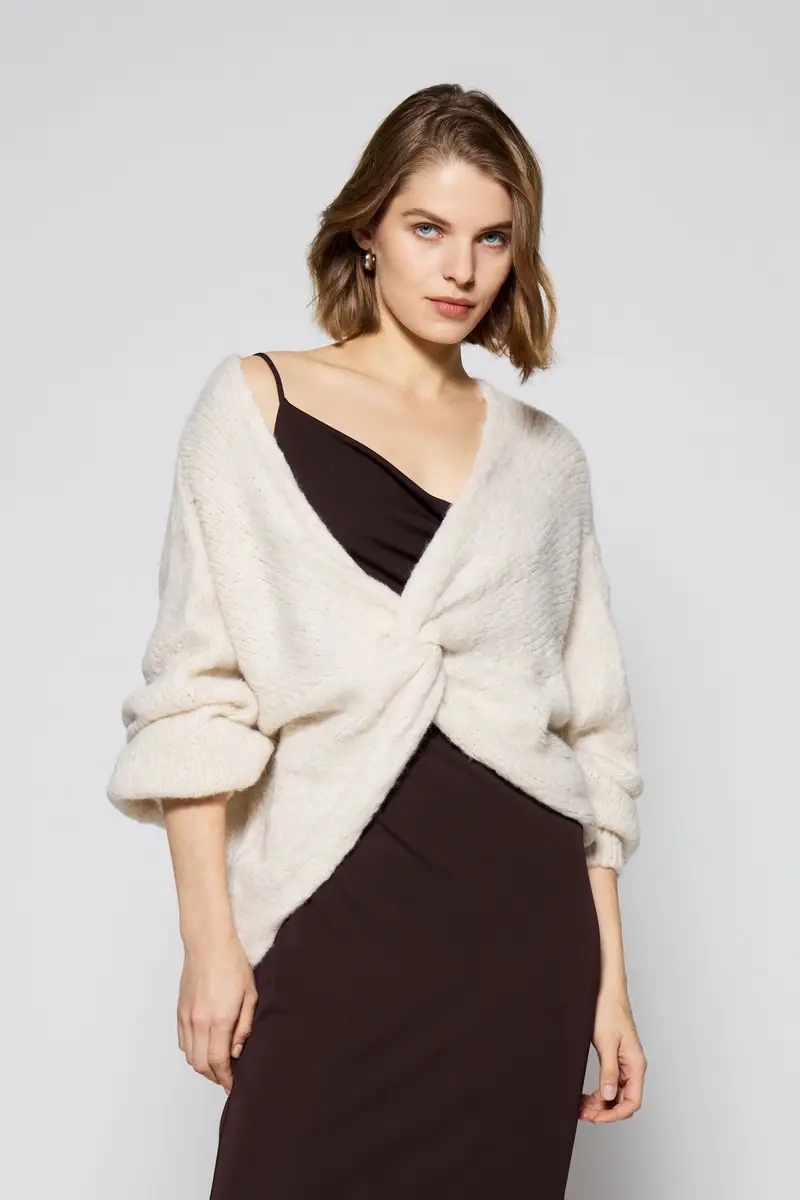 Please Cardigan Bianco 3883318