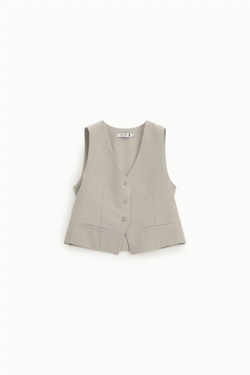 Please Gilet Beige 4254750