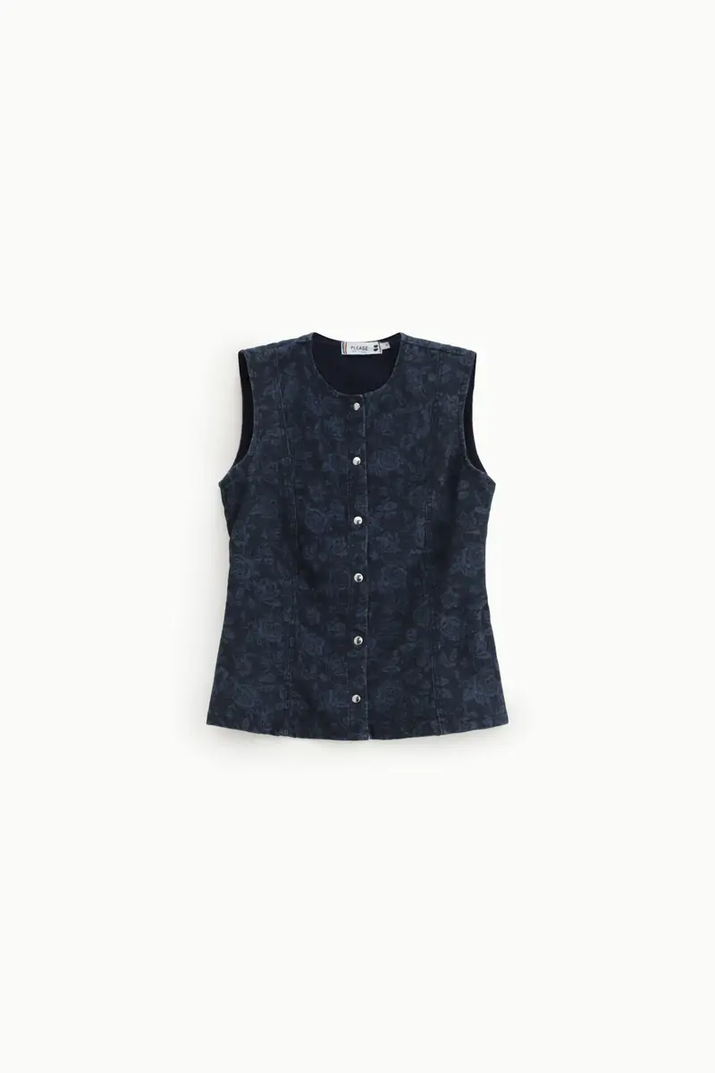 Please Gilet Denim 4254752