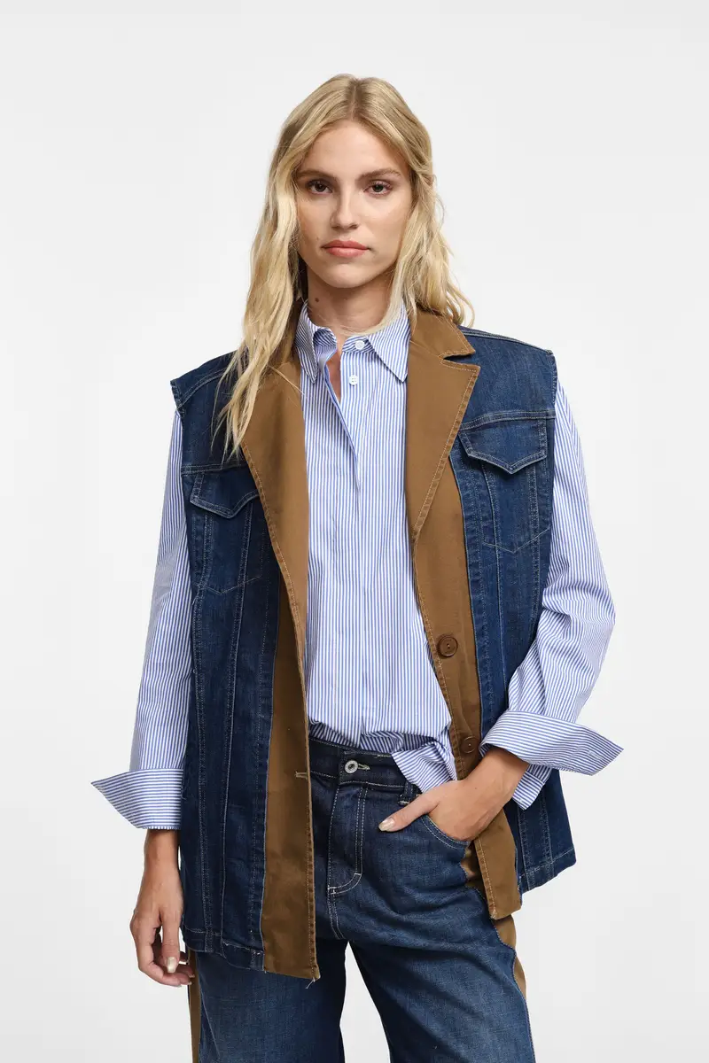 Please Gilet Denim 3565796 miniatura 2