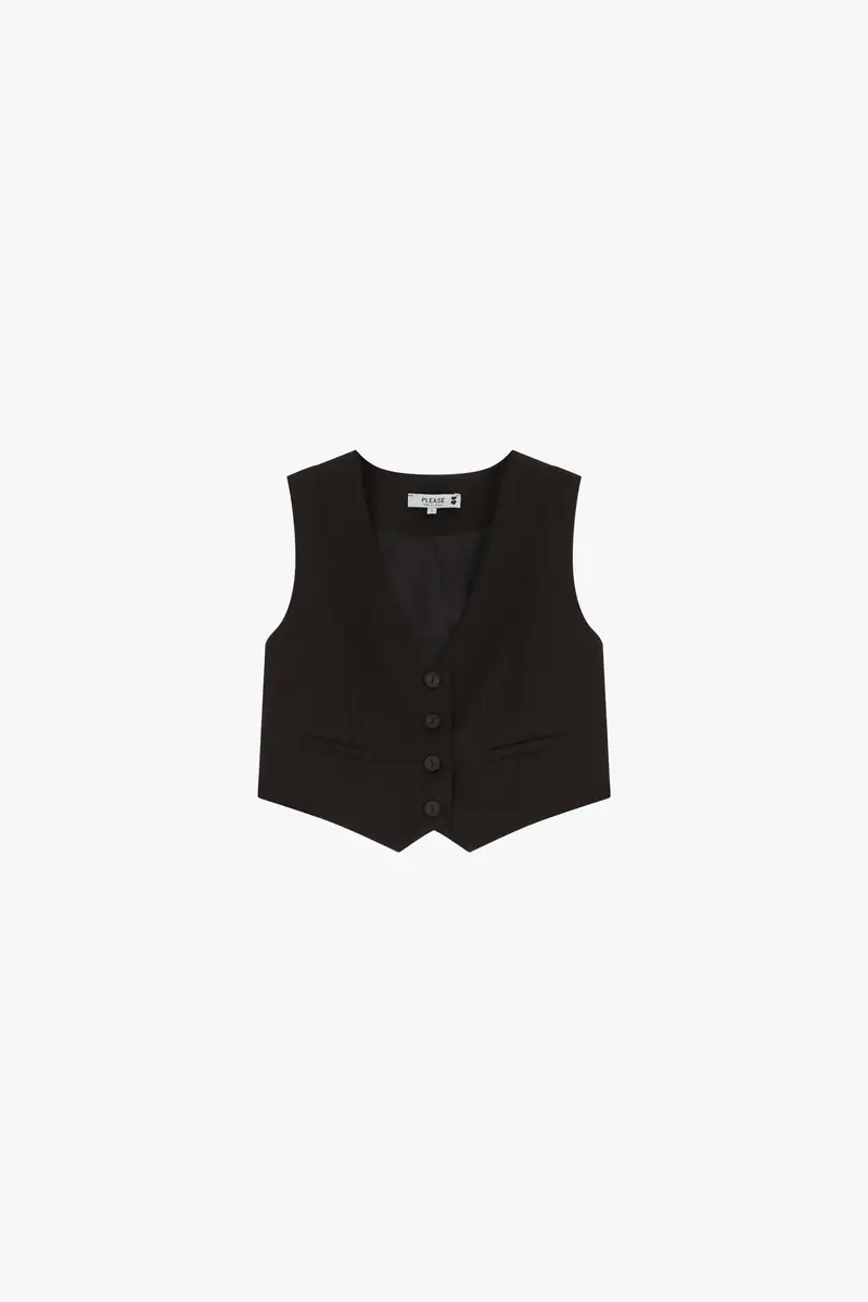 Please Gilet Marrone 3565800