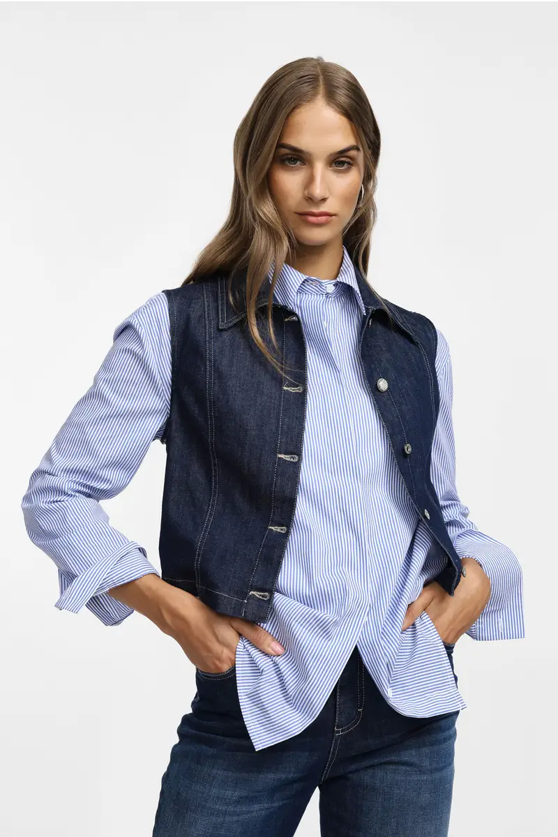 Please Gilet Denim 4254754 miniatura 2