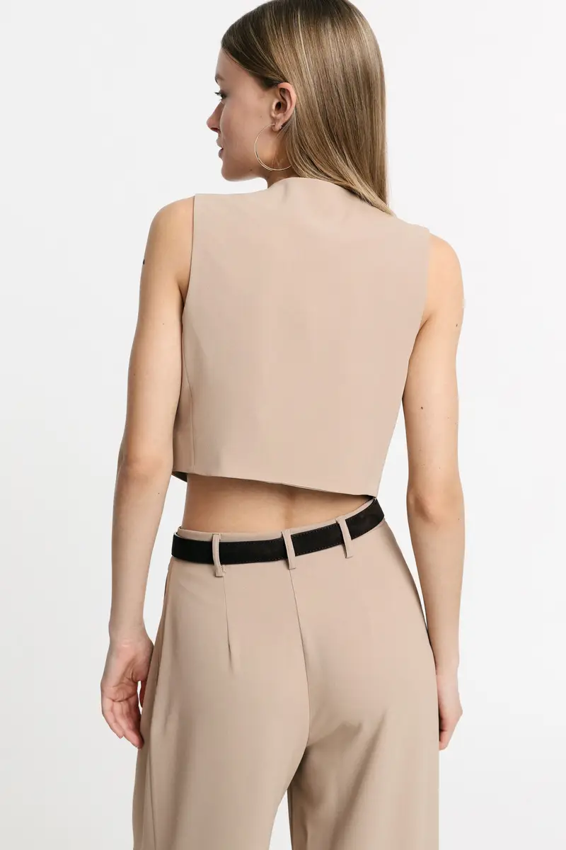Please Gilet Beige 4254756 miniatura 3