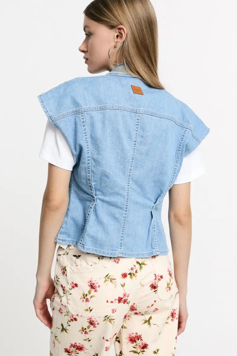 Please Gilet Blu 4254755 miniatura 3