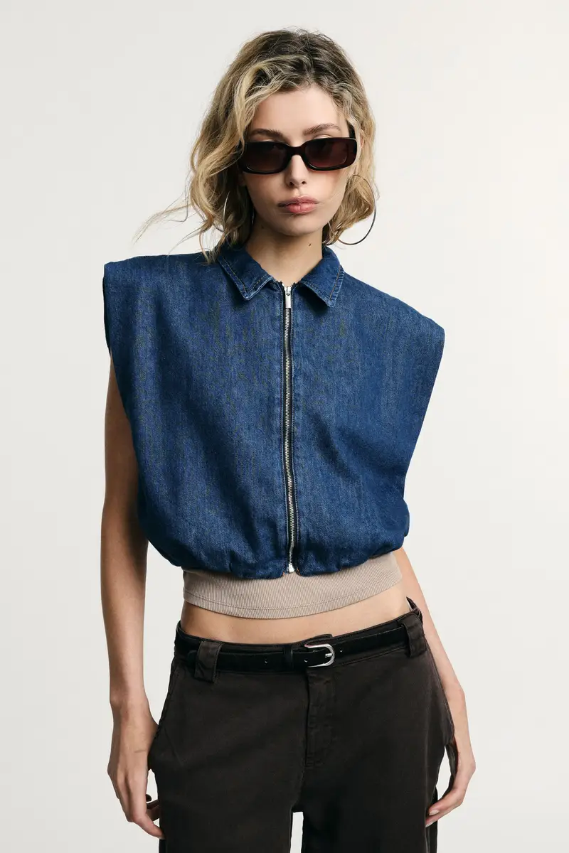 Please Gilet Blu 4331553 miniatura 3