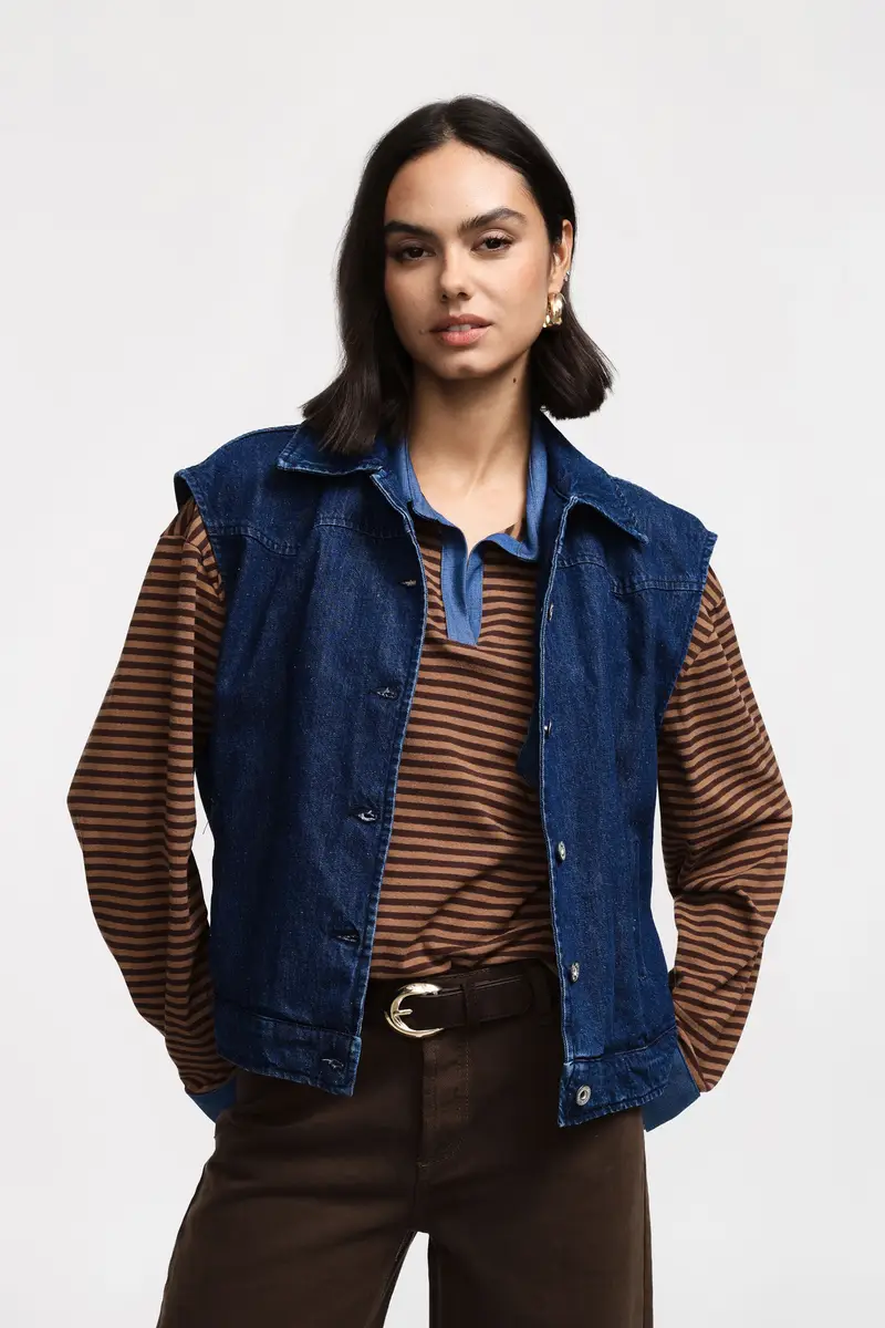 Please Gilet Blu 3565807 miniatura 3