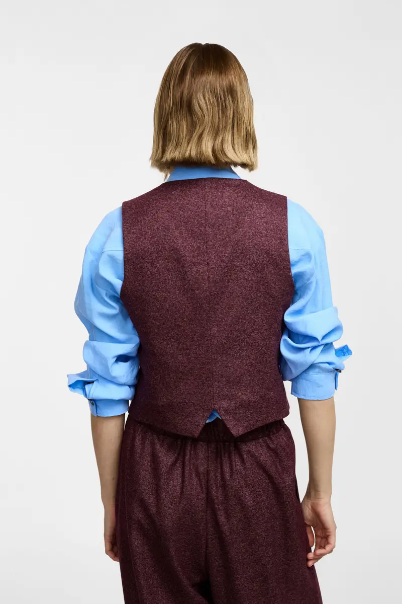 Please Gilet Bordeaux 3565811 miniatura 3