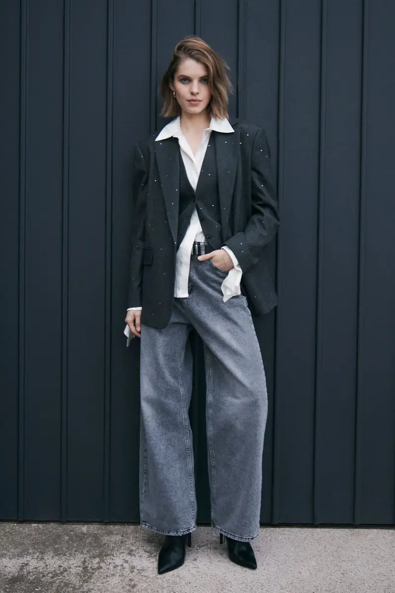 Please Jeans Grigio 4224362 miniatura 2