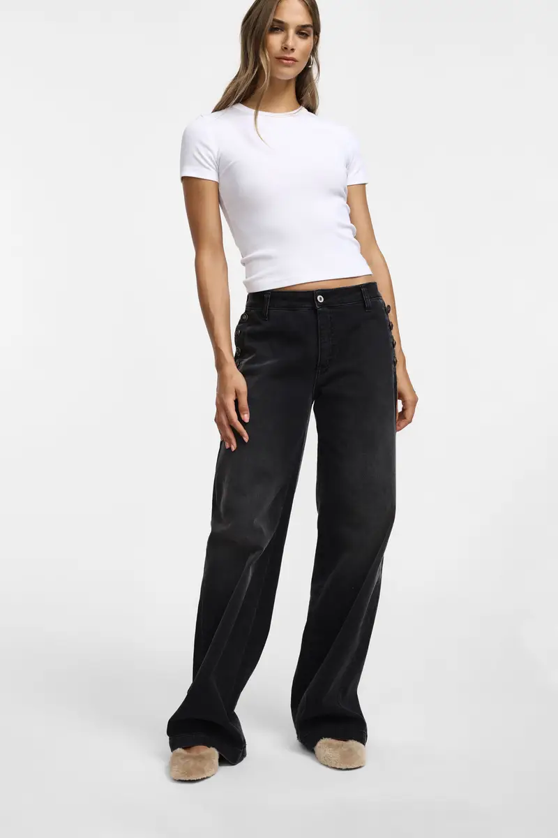 Please Jeans Nero 4170301 miniatura 3