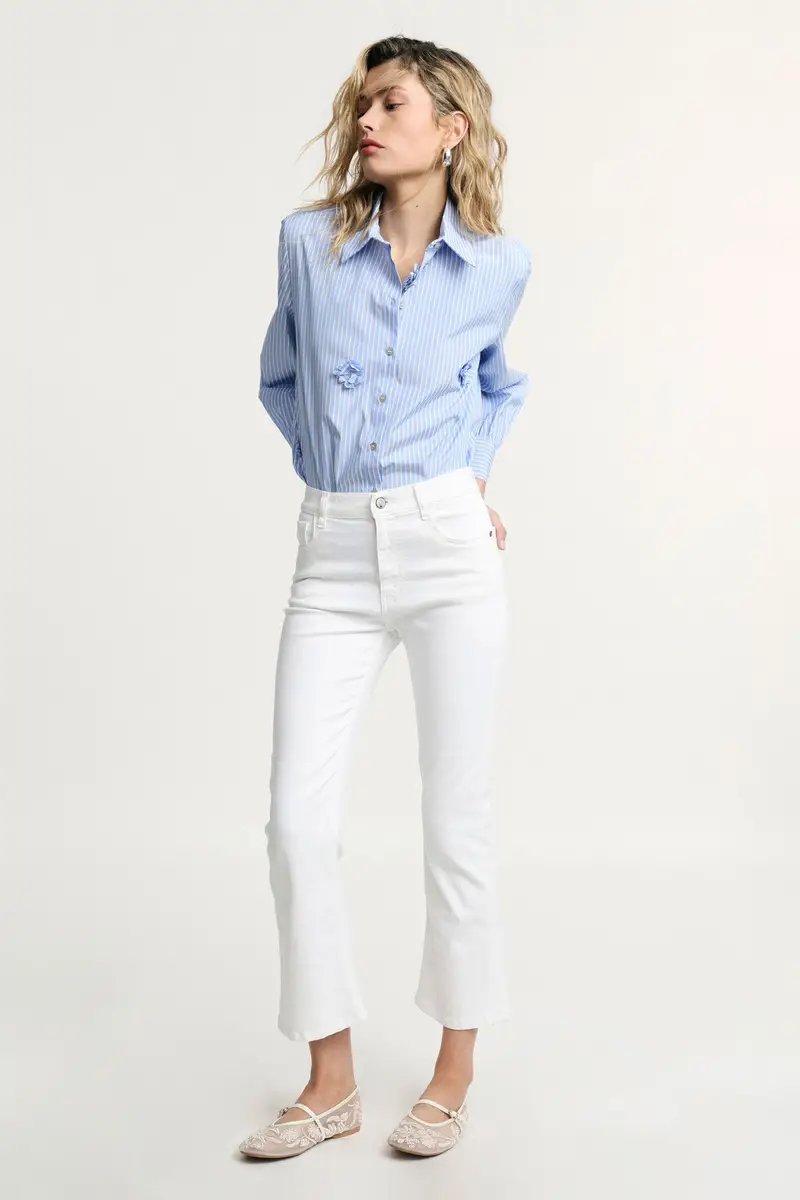 Please Jeans Bianco 4254790 miniatura 2