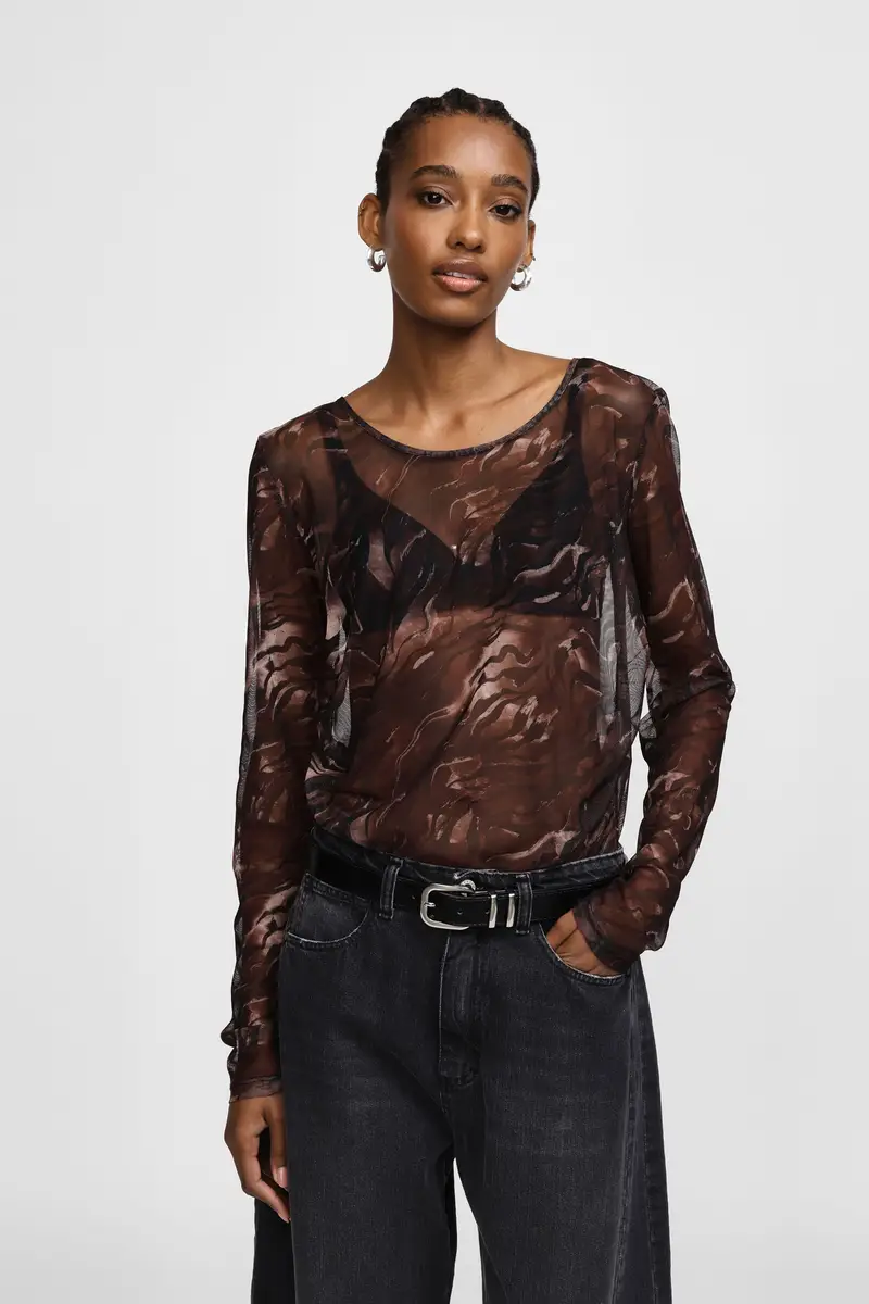 Maglia manica lunga stampa Moro miniatura 2