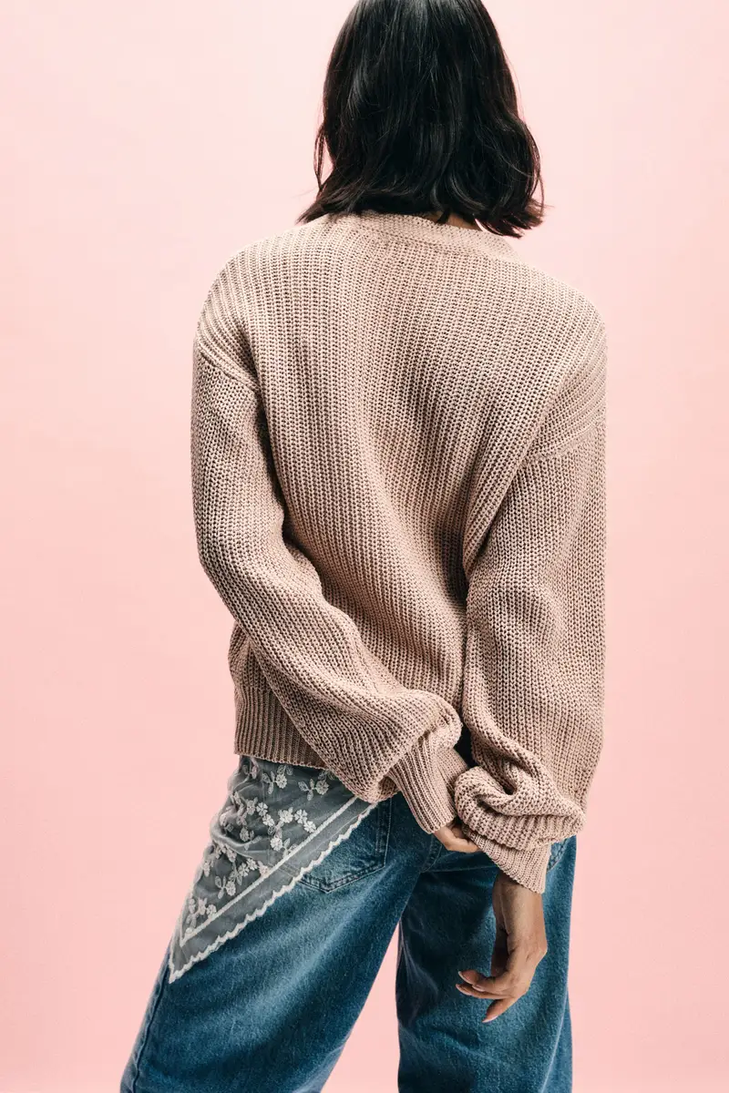 Please Cardigan Rosa 4351458 miniatura 3