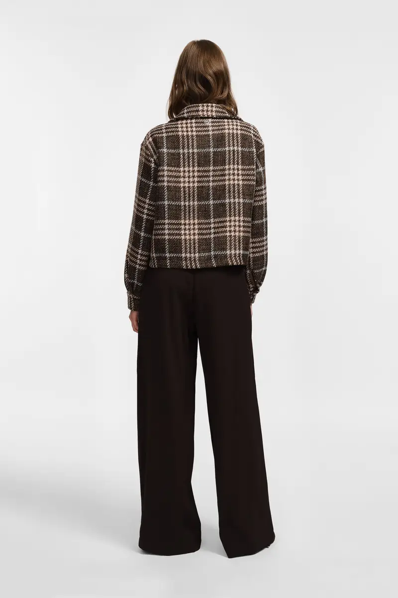 Pantaloni a gamba larga Cioccolato miniatura 3