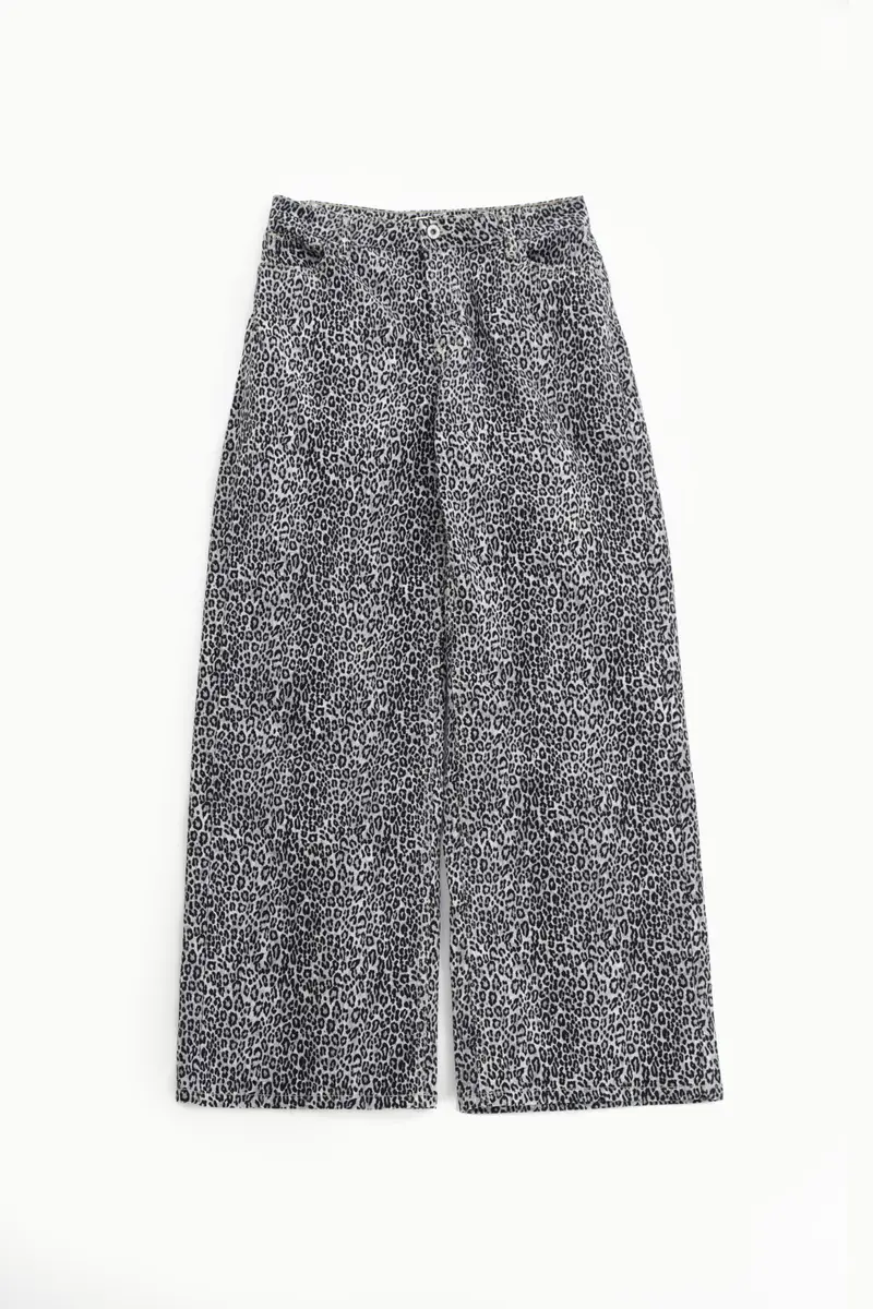 Pantaloni ampi stampa leopardata Maculato