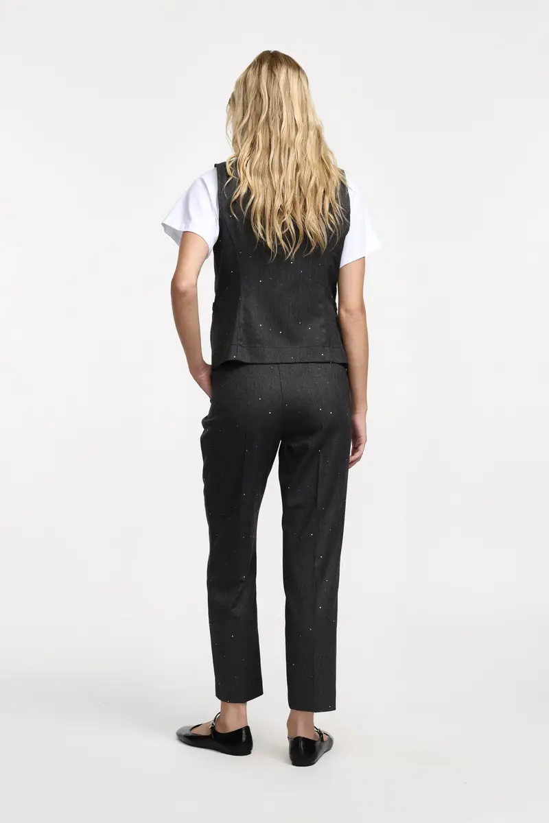 Please Pantaloni classici Grigio 4308074 miniatura 4