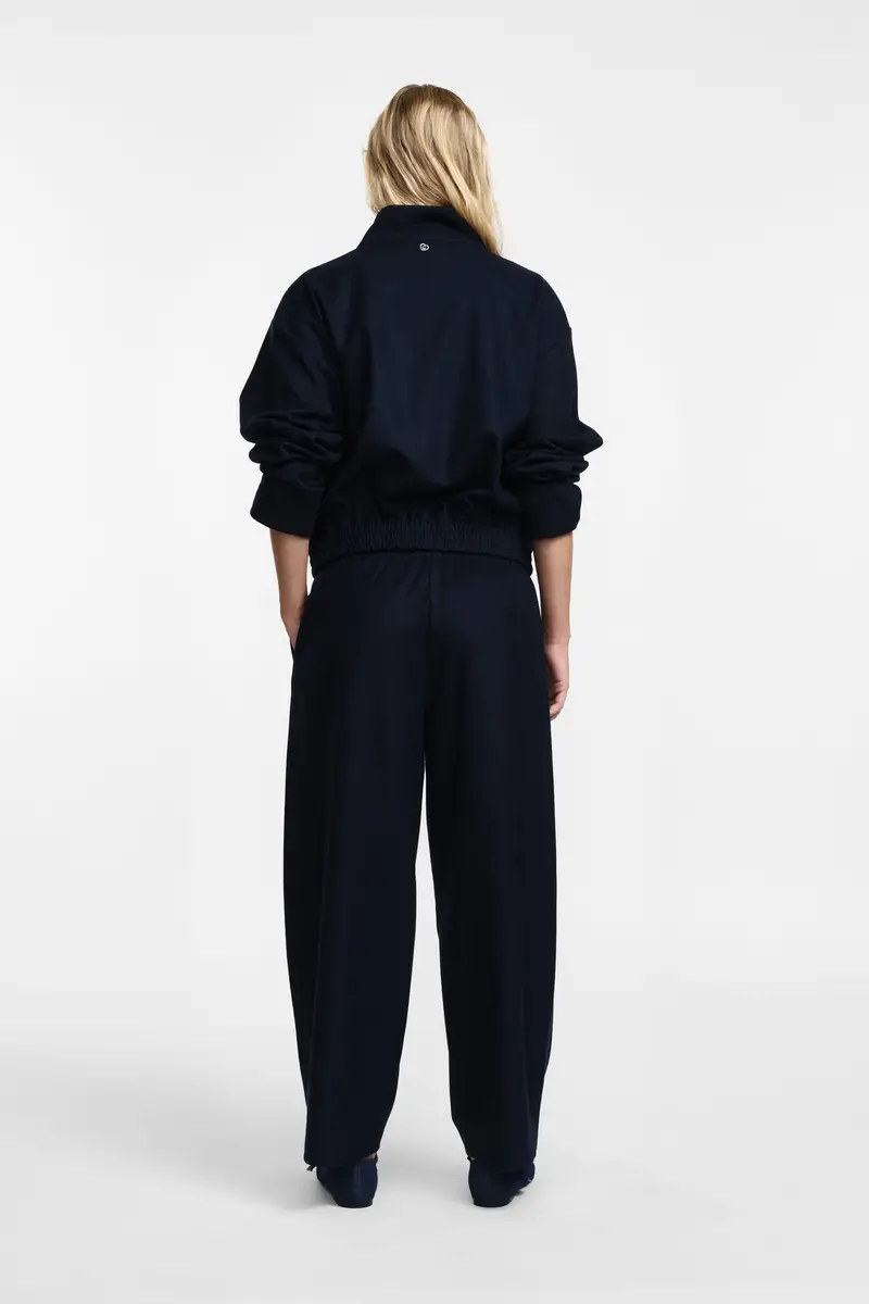 Pantaloni jogging con cordino Blu miniatura 3