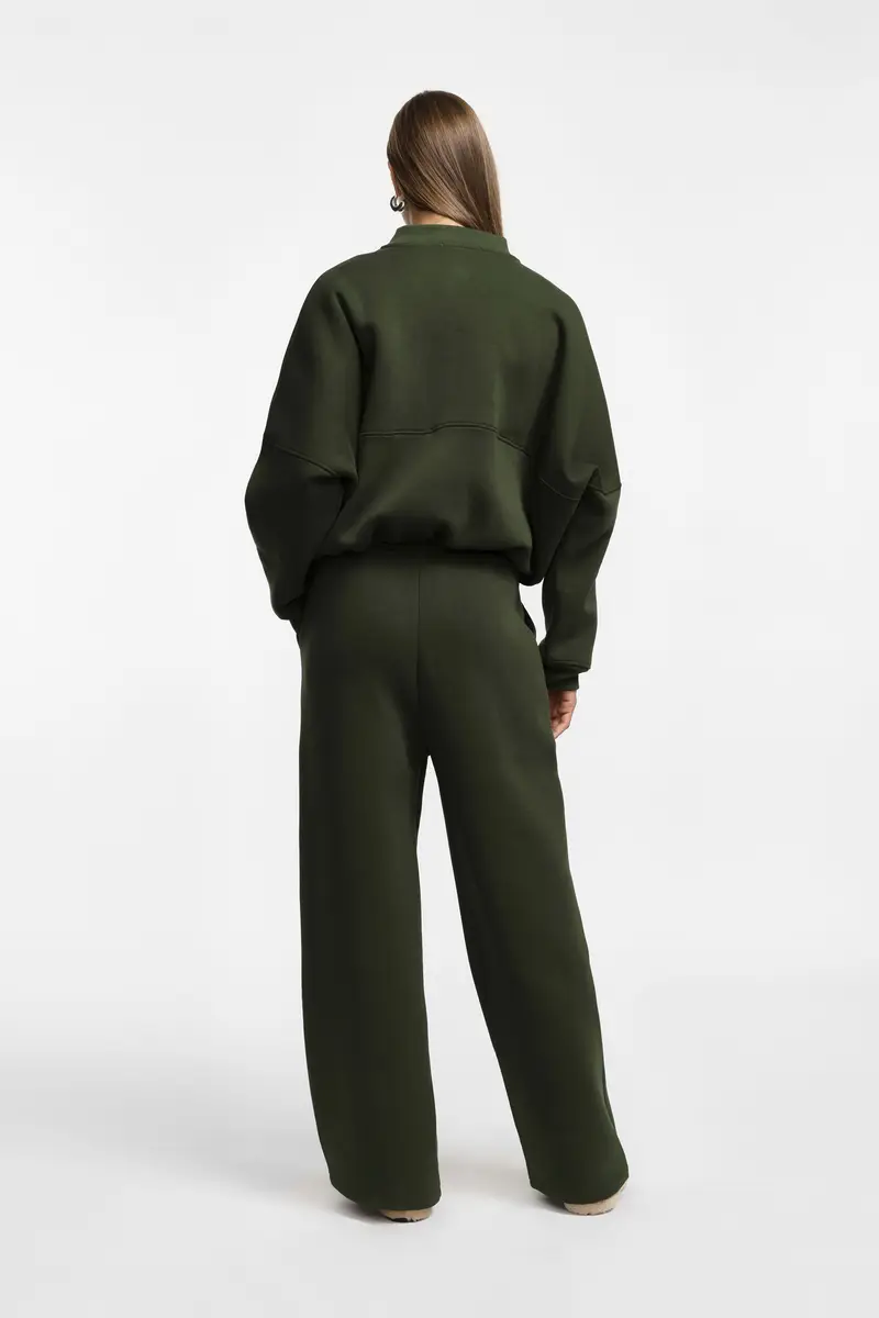 Pantaloni jogging con tasche Militare miniatura 3