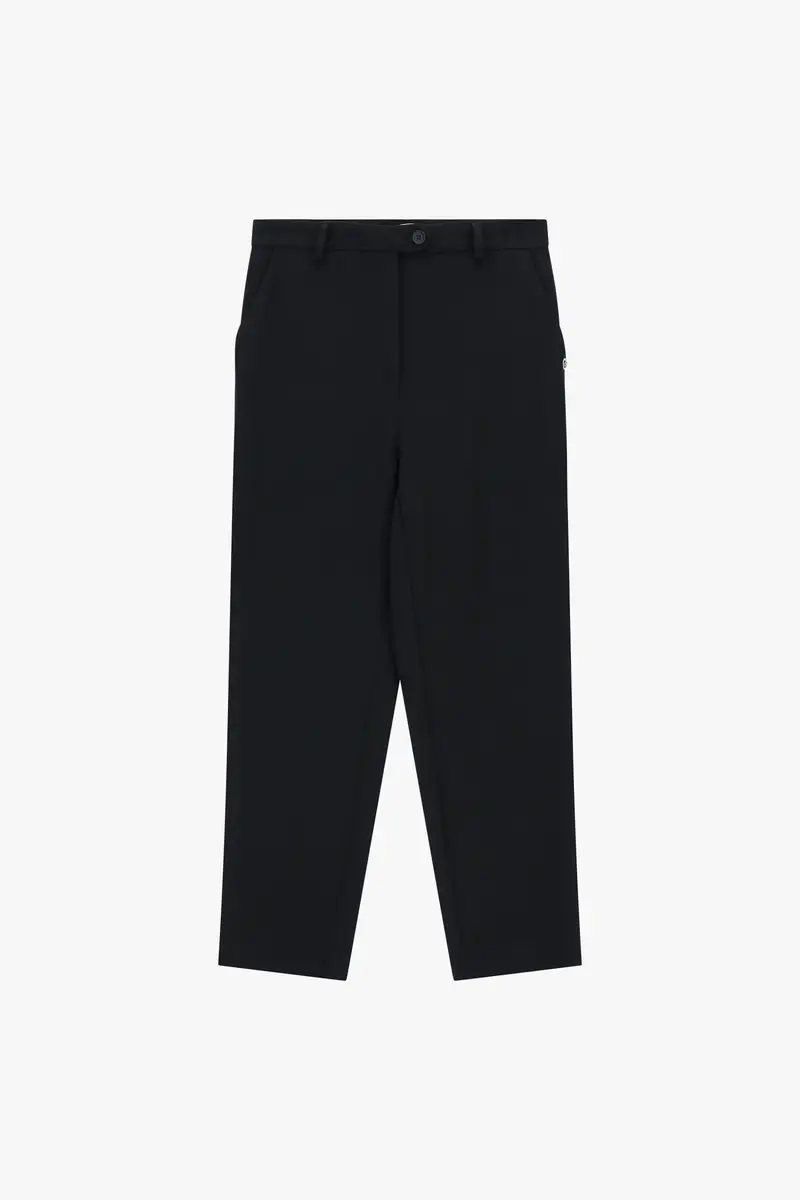 Pantaloni tailored fit con tasche laterali Nero