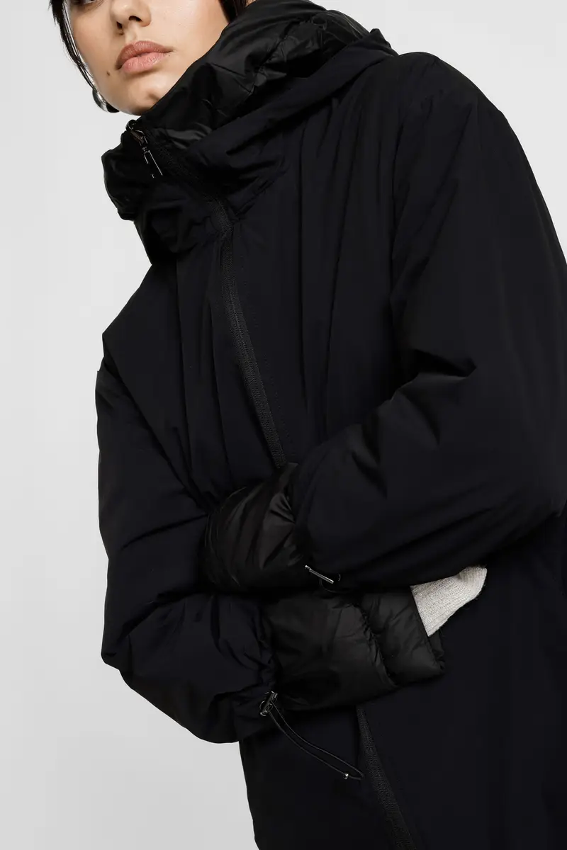 Please Parka Nero 4104754 miniatura 4