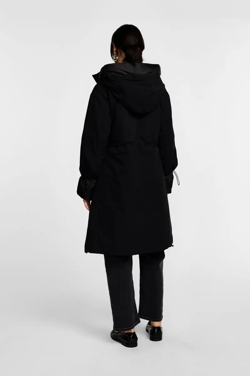 Please Parka Nero 4254853 miniatura 3