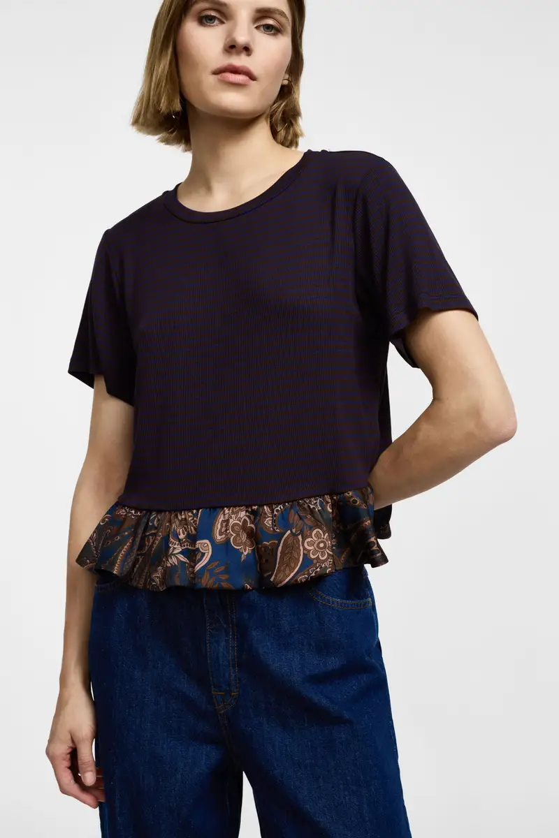 Please T-shirt Oro 3565987 miniatura 2