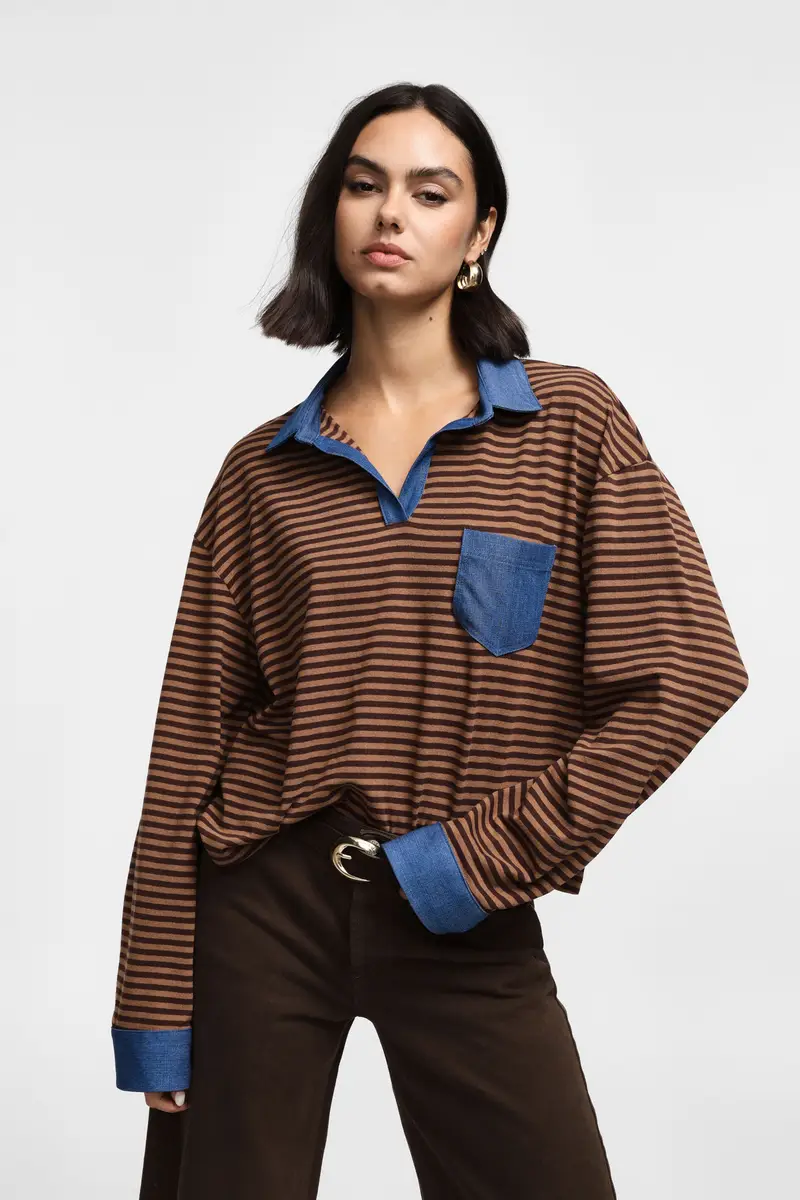 Please T-shirt Oro 3565988 miniatura 2