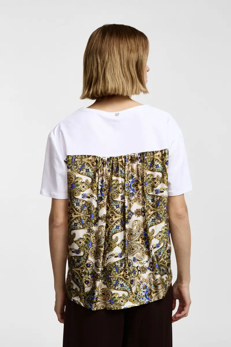 Please T-shirt Bianco 3565991 miniatura 3