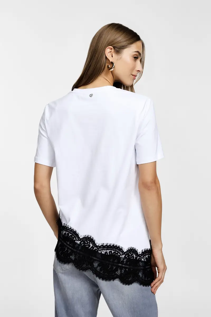 Please T-shirt Bianco 3578661 miniatura 3