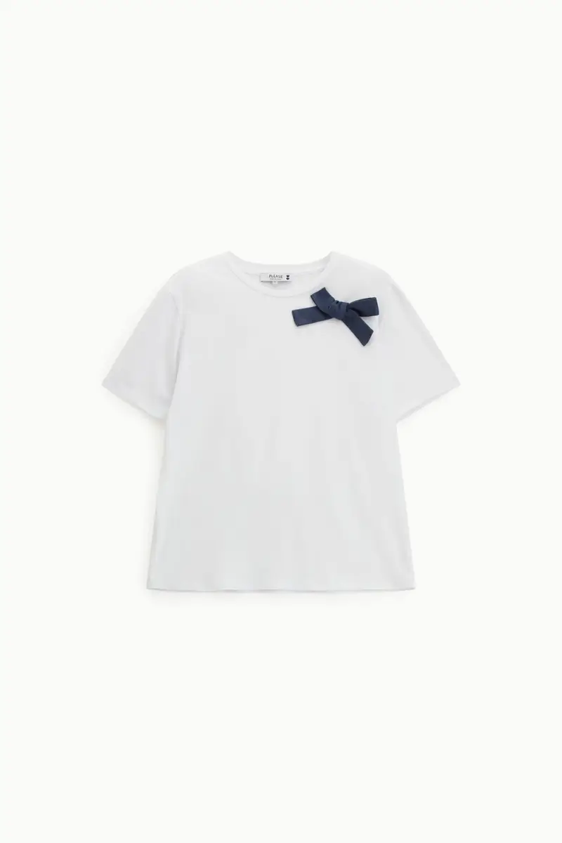 Please T-shirt Bianco 3565998