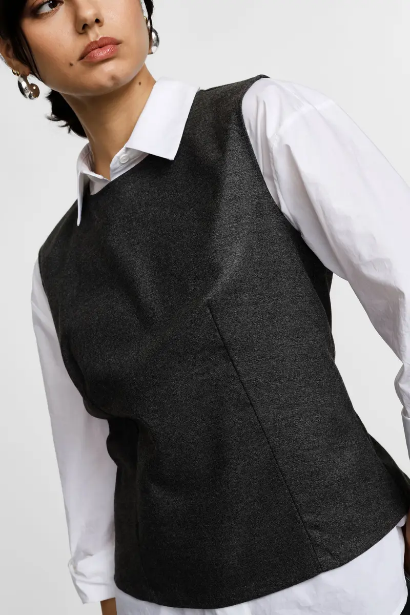 Please Top Grigio 3782813 miniatura 4