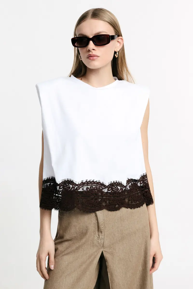 Please Top Bianco 4254871 miniatura 2