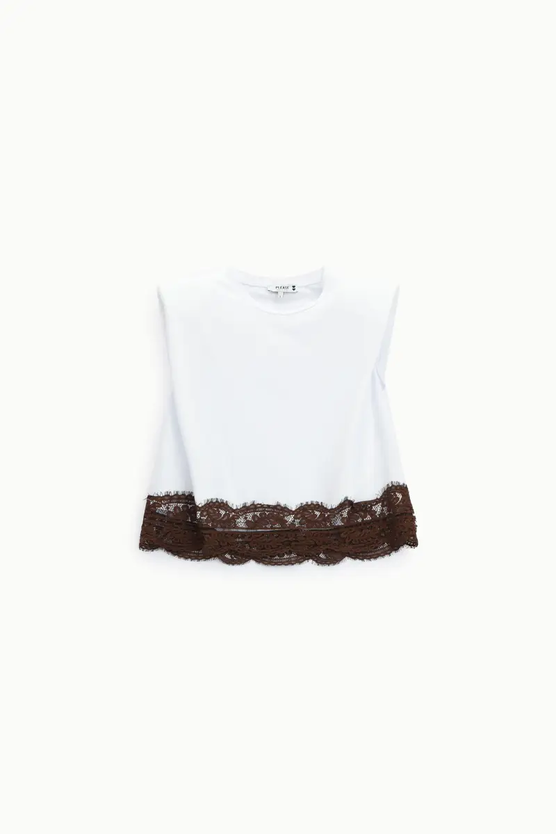 Please Top Bianco 4254871