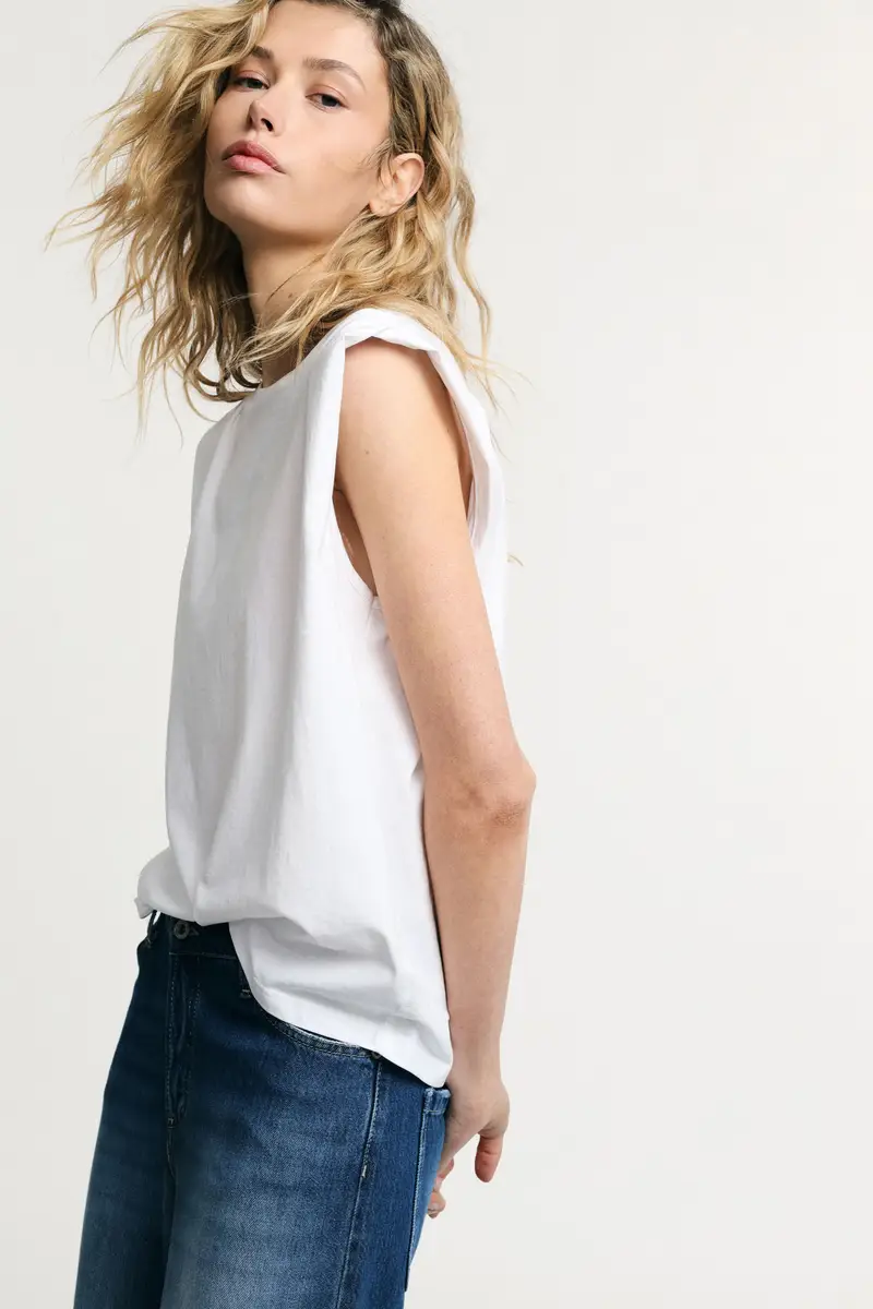 Please Top Bianco 4254872 miniatura 3