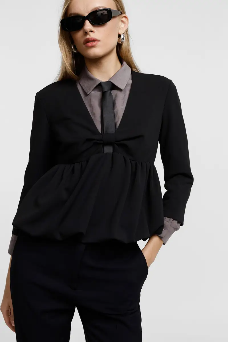 Please Top Nero 3566023 miniatura 2