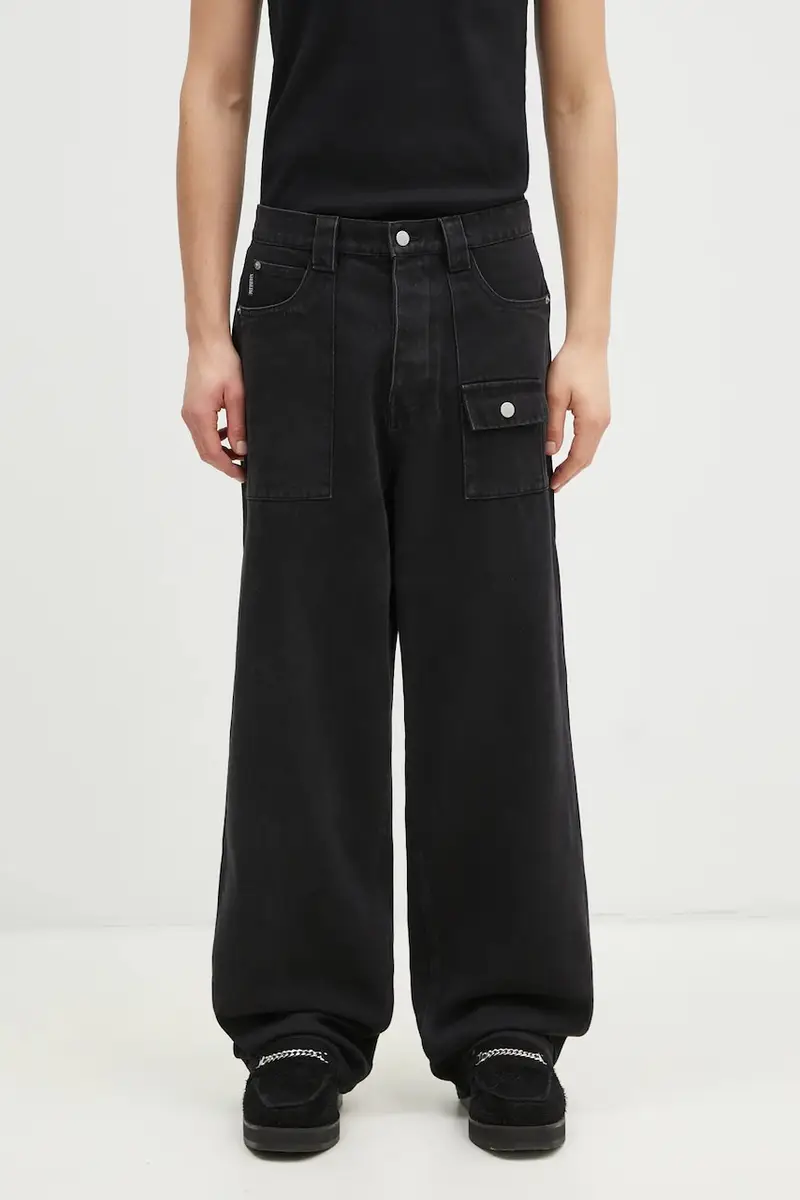 Pleasures Jeans Uomo Nero 2255356