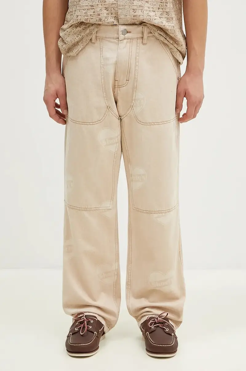 Pleasures Jeans Uomo Beige 2241492