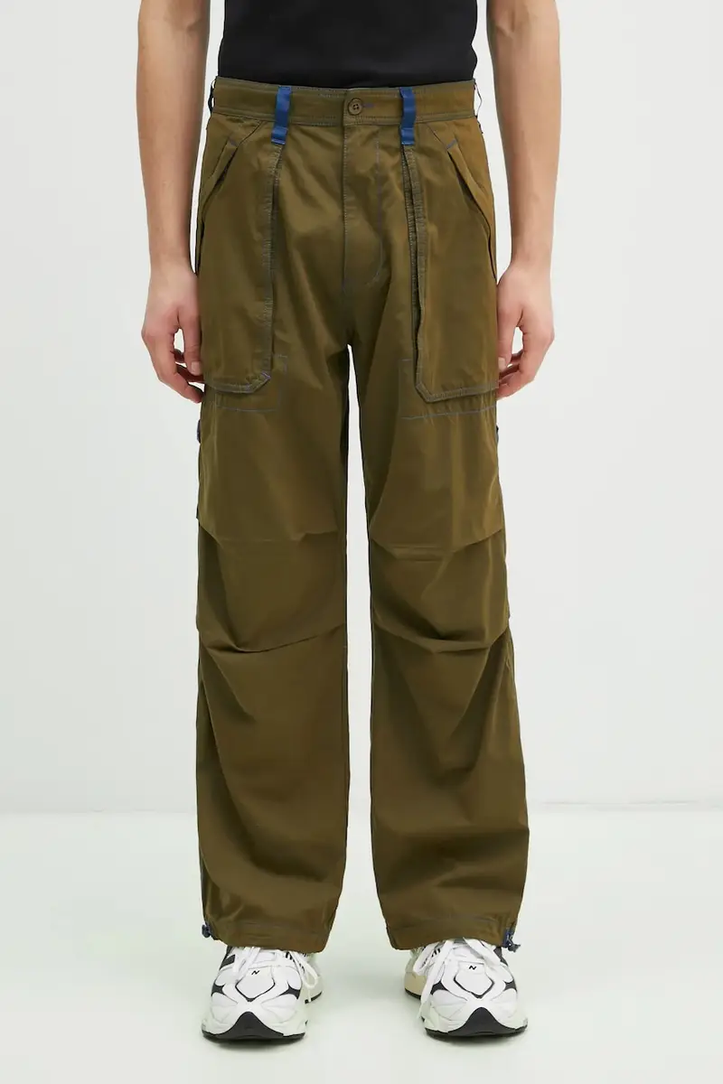 pantaloni Public Utility uomo colore verde P24W011