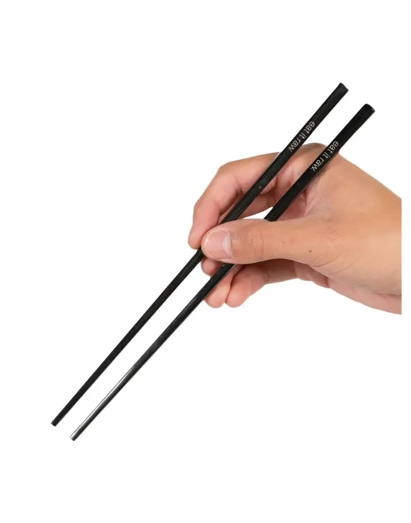 Pleasures Raw chopstick bacchette cinesi in alluminio - grey One Size