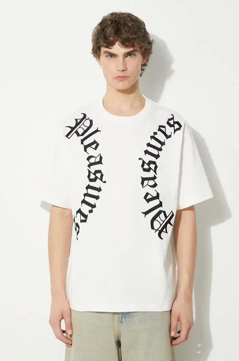 Pleasures T-shirt Uomo Bianco 2243798