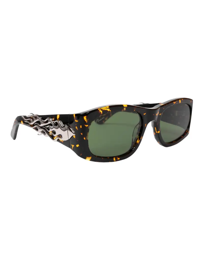 Pleasures x Akila eazy sunglasses occhiali da sole - tortoise One Size