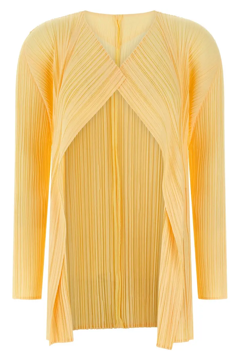 PLEATS PLEASE ISSEY MIYAKE Cardigan Giallo 3250796